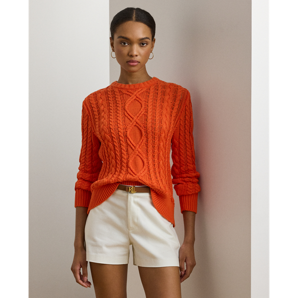 Orange ralph lauren jumper best sale