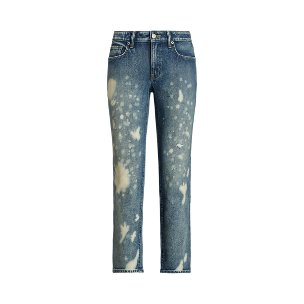 Mid-Rise Straight Ankle Jean