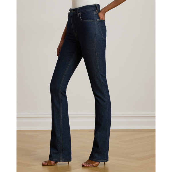 Jean bootcut taille haute Lauren en D&eacute;lavage rinc&eacute; 5