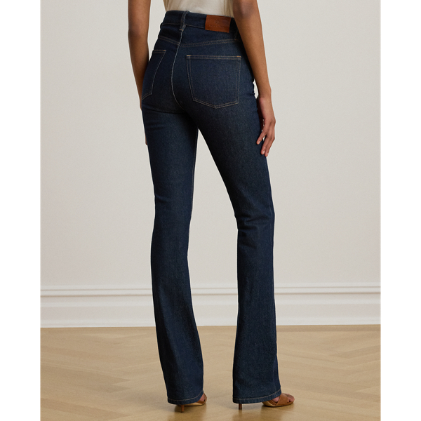 Jean bootcut taille haute Lauren en D&eacute;lavage rinc&eacute; 6