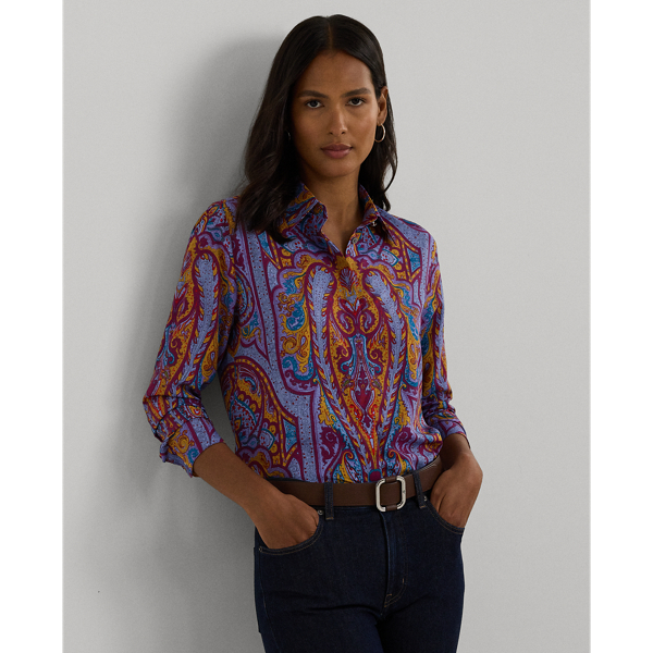 Women s Print Shirts Blouses Ralph Lauren RO