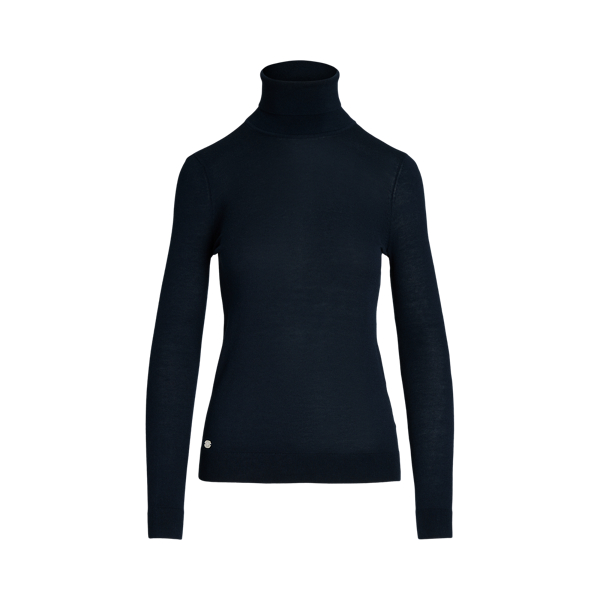 Black turtleneck sweater womens best sale