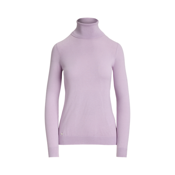 売れ筋商品|||ラルフローレン ニット&セーター レディース アウター Silk Blend Roll Neck Jumper - Jumper - camel Lauren Ralph Lauren Silk-Blend Turtleneck Sweater Women's
