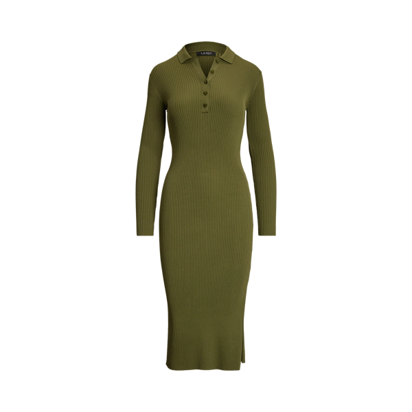 【LAUREN RALPH LAUREN】STRIPED SURPLICE CREPE MIDI DRESS Lauren Ralph Lauren Women's Striped Surplice Crepe Midi