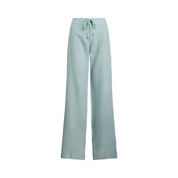Linen Wide-Leg Trouser
