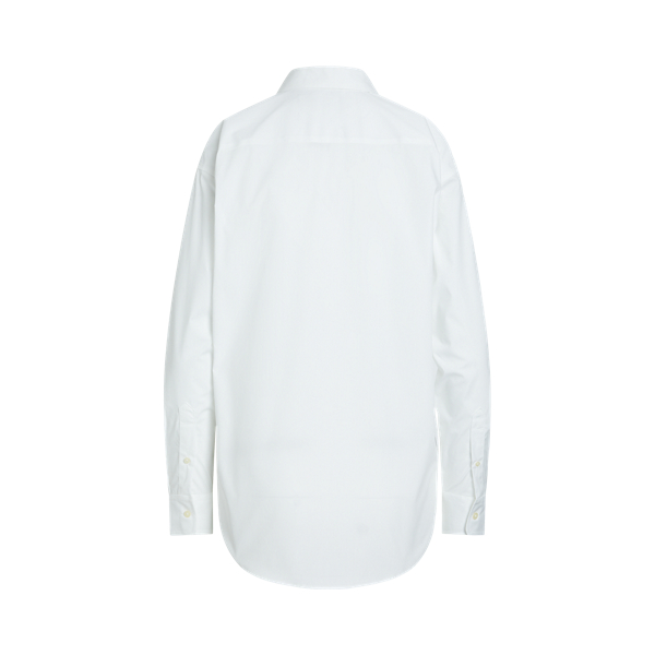 Relaxed-Fit Hemd aus&nbsp;Baumwollstretch Lauren in Wei&szlig; 2