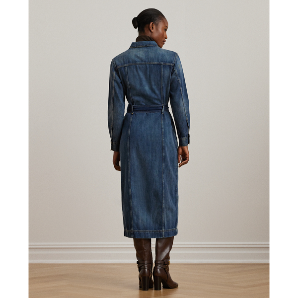 Denim Hi- Lo Chambray Shirt Dress – Le' Diva Boutique Store