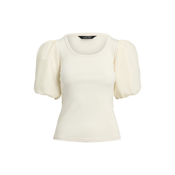 Maglietta in cotone stretch Lauren in 1