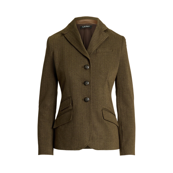 Herringbone Jacquard Blazer for Women Ralph Lauren BR