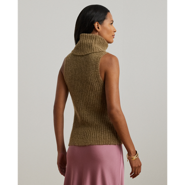 NWT 11 HONORE buying Womens Size 1/US 14/16 Brown Mila Turtleneck Sweater Wool Blend