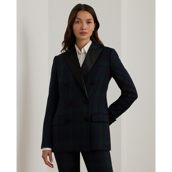 Ralph lauren women's plaid blazers online