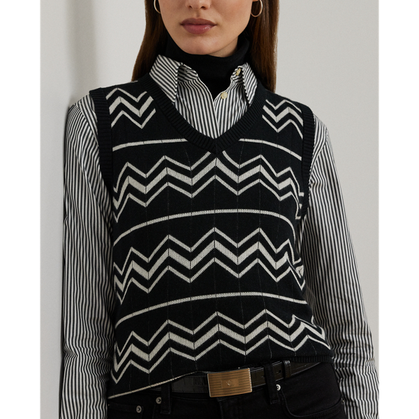Polo v neck sweater vest hotsell