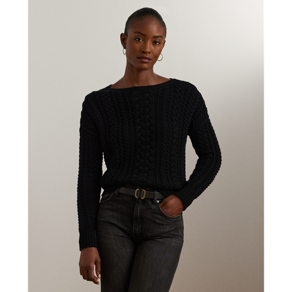 Cotton blend sweater hotsell