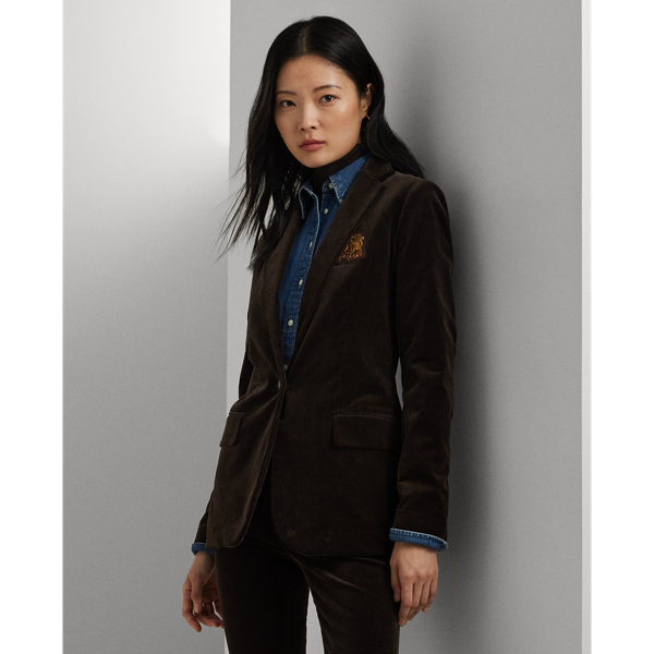 Circuit Brown Bullion Corduroy Blazer Lauren 1