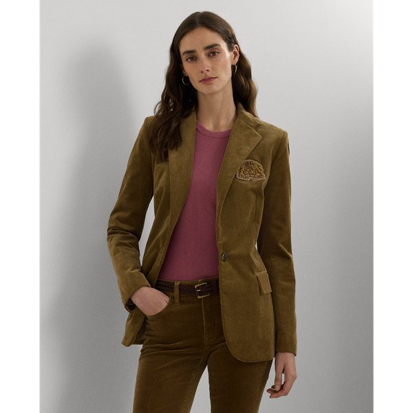 Tan blazer coat sale