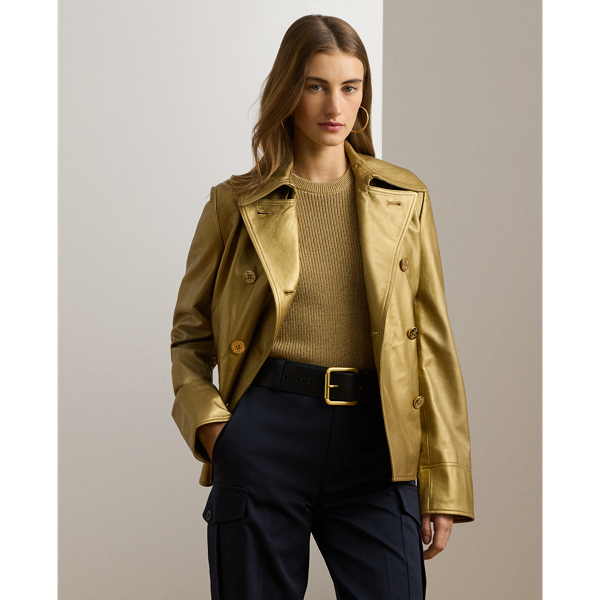 Women s Gold Jackets Coats Ralph Lauren GP