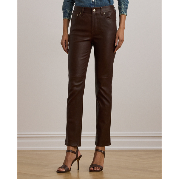 パンツ POLO RALPH LAUREN Woman Pants Brown 200876606 004 POLO RALPH LAUREN: Pants woman - Brown | Polo Ralph Lauren