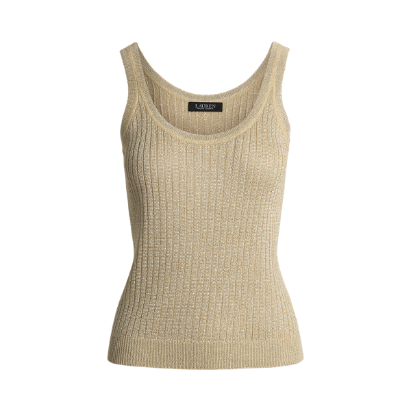 【louren】rib baretop THE LIMITED Petite Variegated Rib Short Sleeve Top at