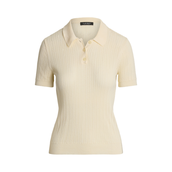 Intarsia-Knit Cotton Sweater
