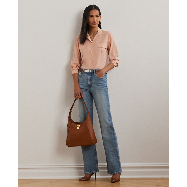 LAUREN RALPH LAUREN / ローレン ラルフ ローレン リラックス フィット クレープ シャツ リラックス フィット クレープ シャツ | ラルフ ローレン公式