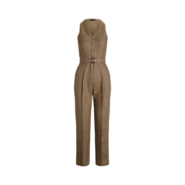 Cape Georgette One-Shoulder Jumpsuit | Ralph Lauren