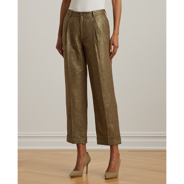 Women's Brown Designer Trousers | Ralph Lauren® BG