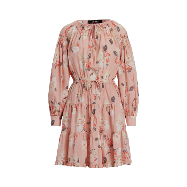 ラルフローレン★Striped Silk-Blend Shirtdress Striped Silk-Blend Shirtdress