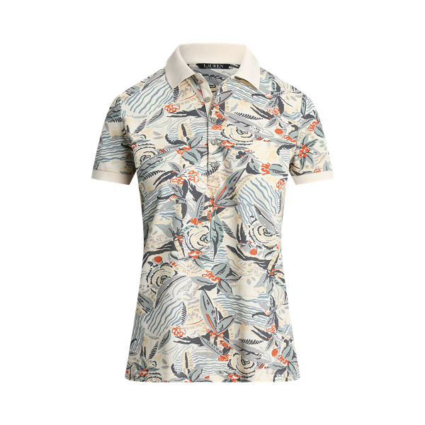ラルフ・ローレン Lauren Ralph Lauren Plus Size リラックスフィット Print Short Sleeve Shirt レ Lauren Ralph Lauren Women's Relaxed-Fit Print Short-Sleeve
