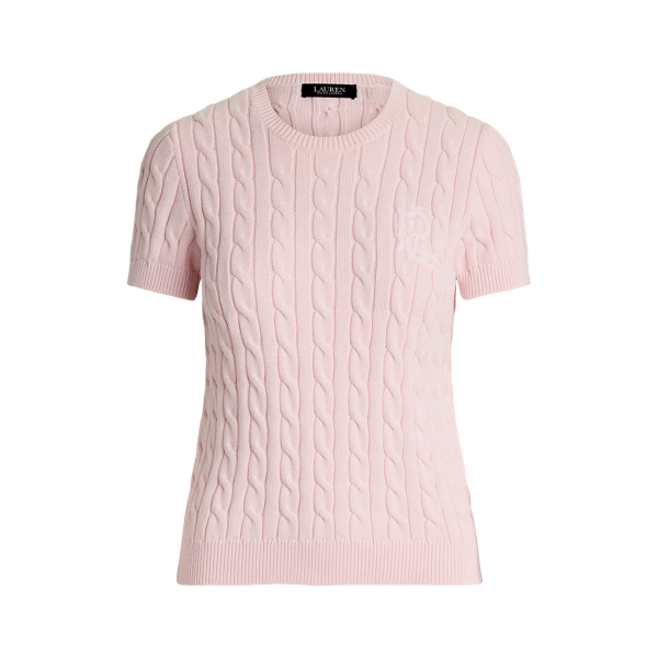 Intarsia-Knit Cotton Sweater
