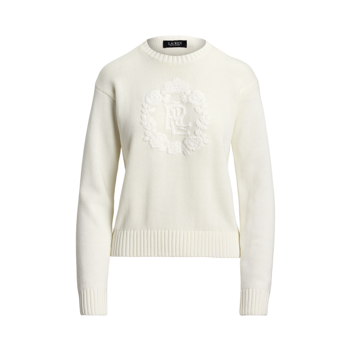 ラルフ・ローレン Lauren Ralph Lauren Petite Two-tone Cotton-blend Cardigan レディース Sw Two-Tone Cotton-Blend Cardigan