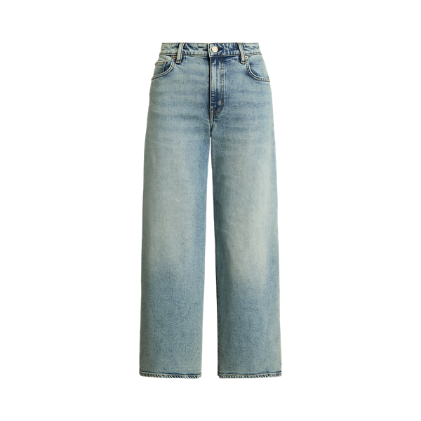 デニム・ジーパン Polo Ralph Lauren Cropped wide leg jeans Wide-Leg Crop Jean