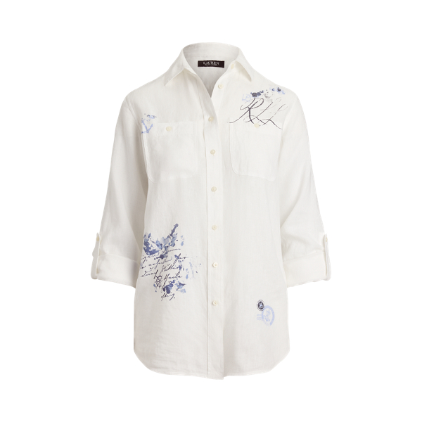 売れ筋商品|||ラルフローレン シャツ レディース トップス PLEATED COTTON SILK SHIRT - Button-down blouse - polo black Slim Fit Silk Shirt for Women | Ralph Lauren® BR