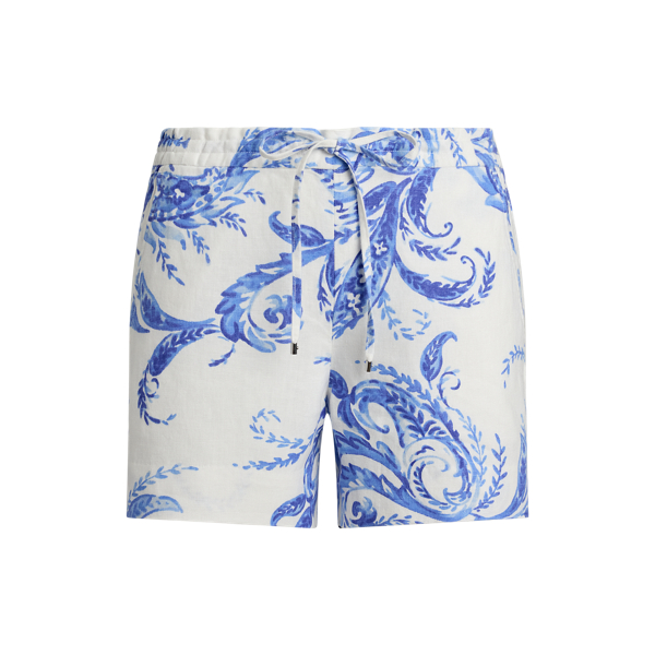 Chambray Pleated Short
