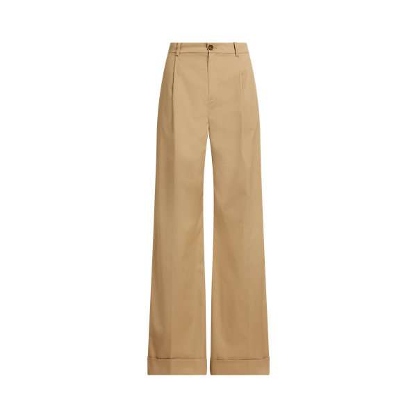 Belted Twill Pant