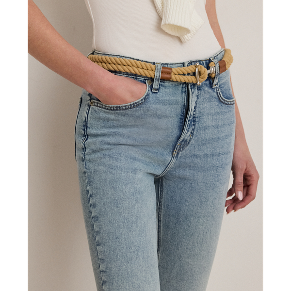High-Rise Straight Ankle Jean