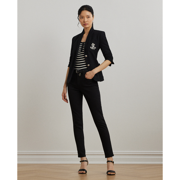 ラルフ・ローレン Lauren Ralph Lauren Striped Elbow-sleeve Henley Top レディース シャツ トップス Striped Elbow-Sleeve Henley Top for Women | Ralph Lauren® BH