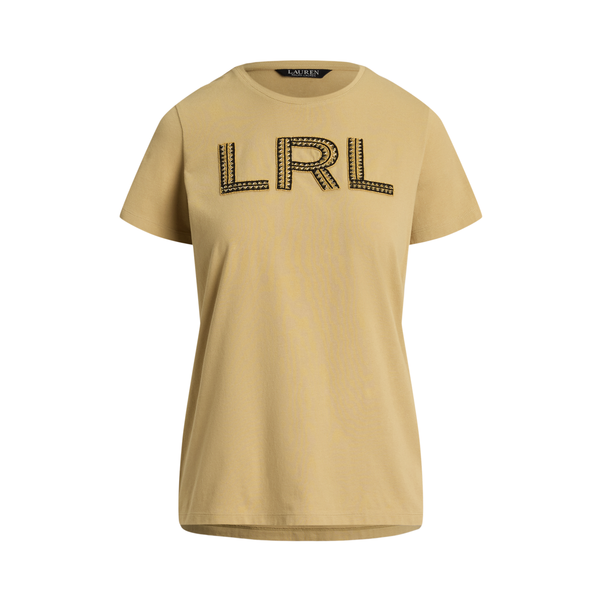 ビーデッドロゴ コットン ジャージー Tシャツ | ラルフ ローレン