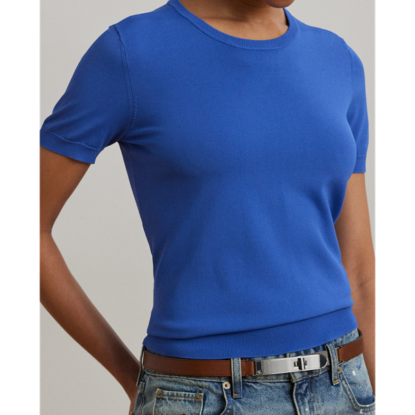 Short-Sleeve Sweater
