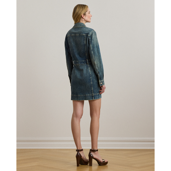 ☆US発*LAUREN*新作*Trucker デニムドレス☆ Denim Trucker Dress