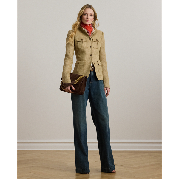 【銀ボタン】【8】RALPH LAUREN ヘリンボーン ジャケット レディース 楽天市場】ラルフローレン ポロ レディース ヘリンボーン