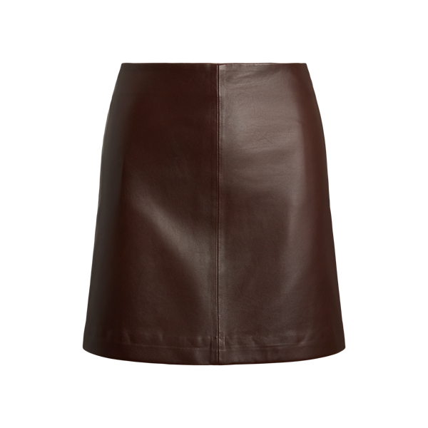 Women's Leather Pencil Miniskirt | Ralph Lauren