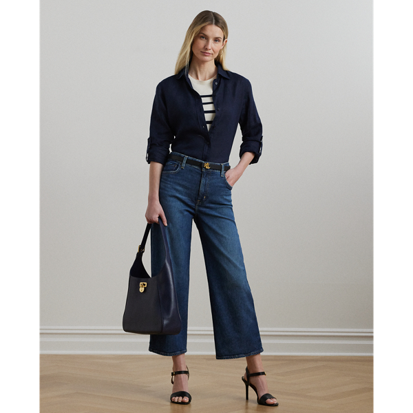 Marina Wash 7/8-Jeans mit hoher Leibhöhe Lauren 1