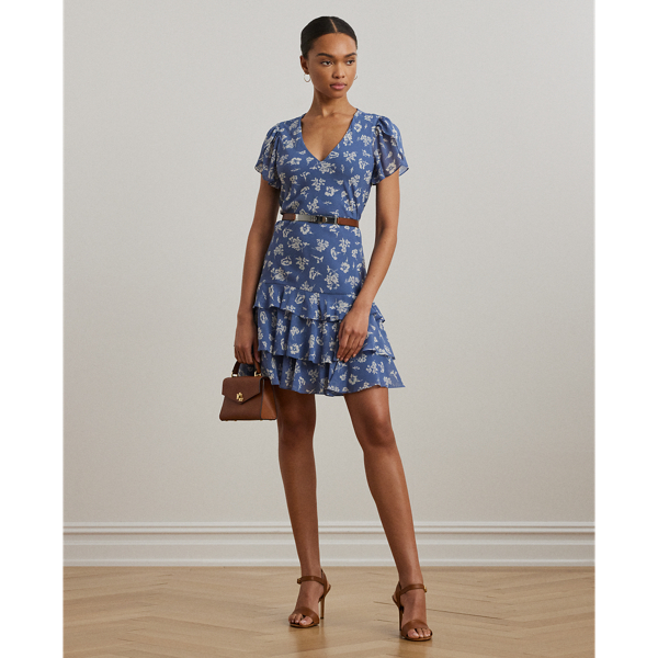 Women's Blue Floral Dresses & Jumpsuits | Ralph Lauren