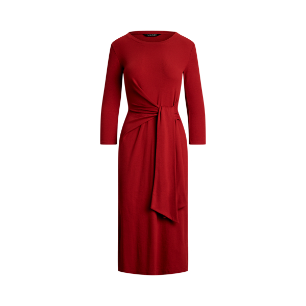 送料関税込【LAUREN RALPH LAUREN】BUCKLE-TRIM PONTE DRESS LAUREN RALPH LAUREN Buckle-Trim Ponte Sleeveless Dress