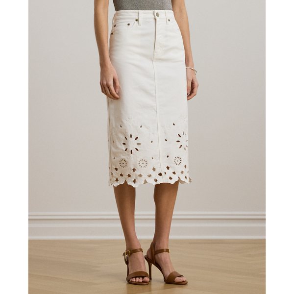 スカート RALPH LAUREN Women Skirts 253863940003 White Wimbledon Performance Pleated Skort