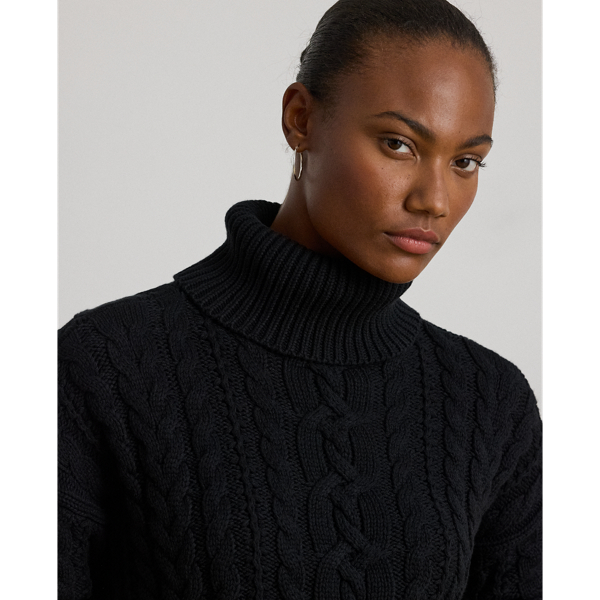 ケーブルニット タートルネック セーター | ラルフ ローレン公式