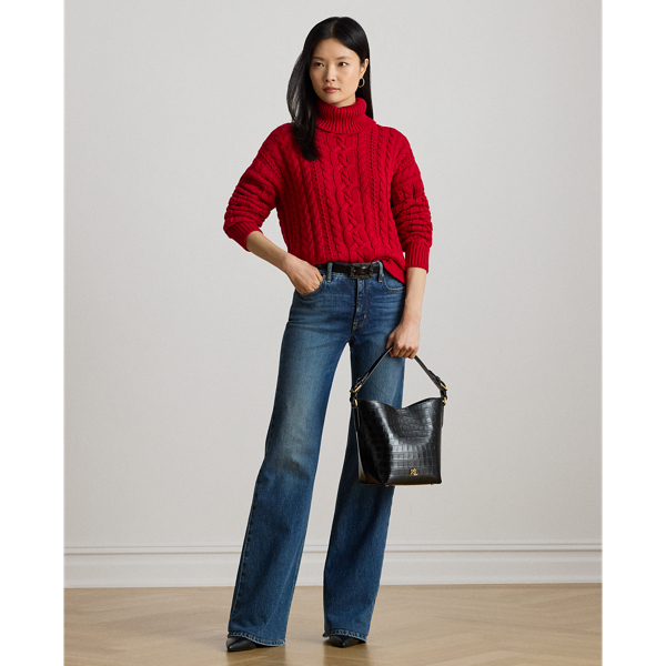 ケーブルニット タートルネック セーター | ラルフ ローレン公式