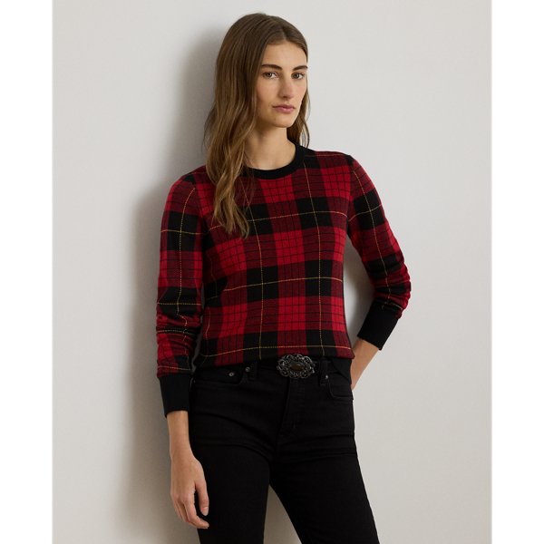 POLO RALPH LAUREN / ニット・セーター(薄手)/S/コットン/RED/チェック// s7-AI200979659001_alternate10