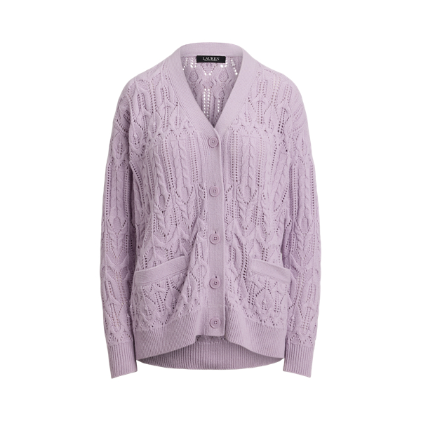 ローレン ラルフローレン LAUREN Ralph Lauren Intarsia-ニット Cotton-Blend Sweater レディース Sw Intarsia-Knit Cotton-Blend Sweater | Ralph Lauren