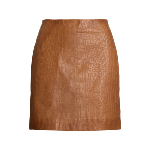・Ralph Lauren leather skirt ラルフ　レザー　スカート Ralph Lauren Leather Pleated Mini Skirt | Bloomingdale's